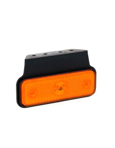 Piloto Lateral delantero o trasero LED y reflectante con soporte Fristom FT004 LED Rectangular | LeonLeds