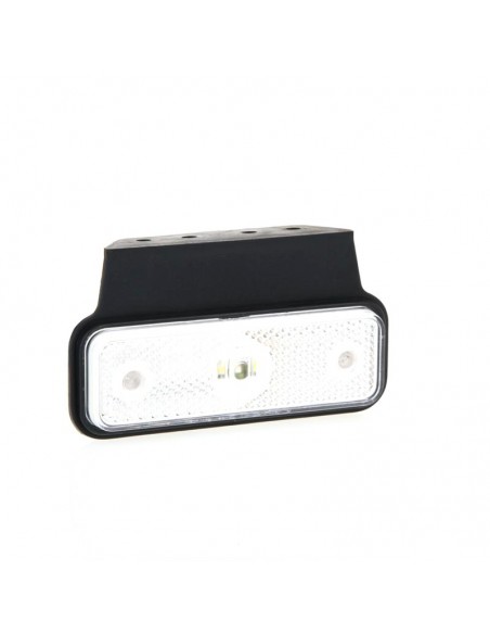 Veilleuse avant ou arrière LED et réfléchissante avec support Fristom FT004 Rectangulaire LED | leonleds