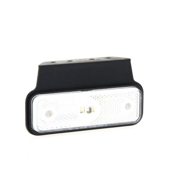 Luz lateral frontal ou traseira LED e refletiva com suporte Fristom FT004 LED retangular | leonleds