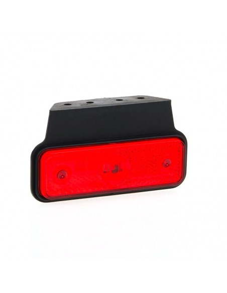 Piloto Lateral delantero o trasero LED y reflectante con soporte Fristom FT004 LED Rectangular | LeonLeds