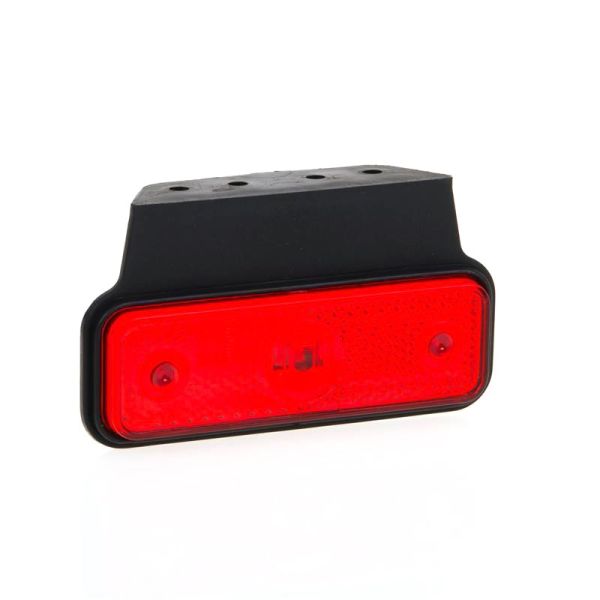 Luz lateral frontal ou traseira LED e refletiva com suporte Fristom FT004 LED retangular | leonleds
