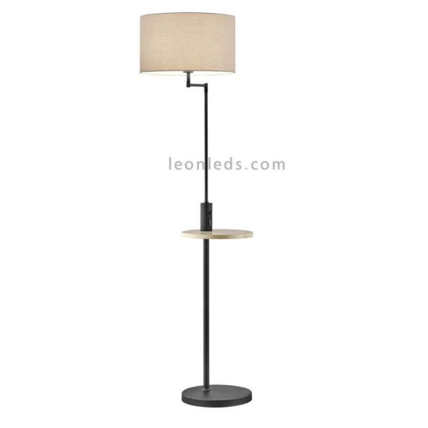 Candeeiro der pé com mesa pequena...