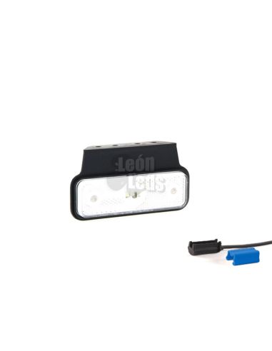Fristom FT004 K LED Sidelight e Medidor com Conector Refletivo Retangular Âmbar Branco ou Laranja | leonleds