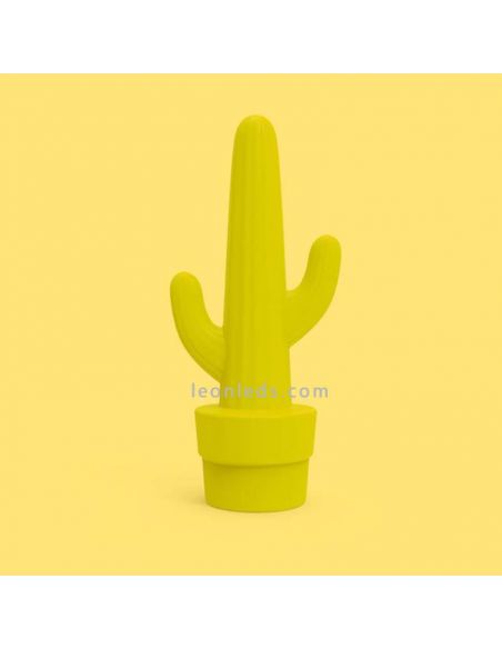 Lampadaire d'extérieur à LED Kaktus| Lampe moderne en forme de cactus vert | Éclairage LeonLeds