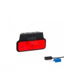 Piloto Lateral y Galibo LED Fristom FT004 K con Conector reflectante ambar balnco o naranja rectangular | LeonLeds