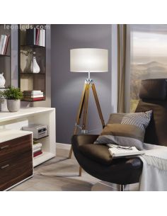 Luminária de pé Lantada 1xE27 |Eglo Iluminación| Leon Iluminação LED 2