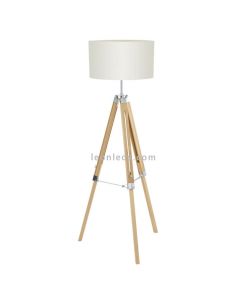 Lámpara de pie Lantada 1xE27 |Eglo Iluminación| LeonLeds Iluminación
