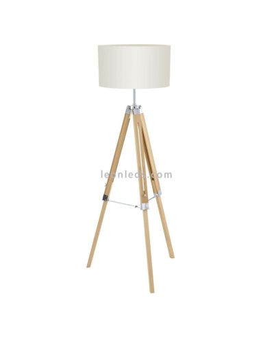 Lámpara de pie Lantada 1xE27 |Eglo Iluminación| LeonLeds Iluminación