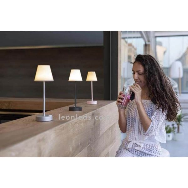 LED Tischlampe wiederaufladbar für...
