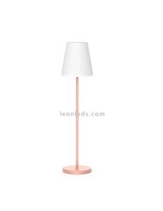 Lámpara de pie LED solar para exterior 180Cm Lola Slim | Lámpara de PVC bateria dorada | LeonLeds Iluminación 2