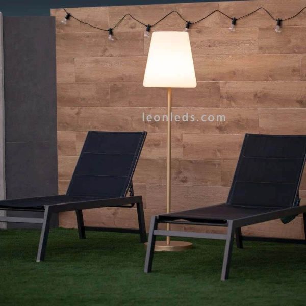 Luminária de chão LED solar LOLA SLIM...