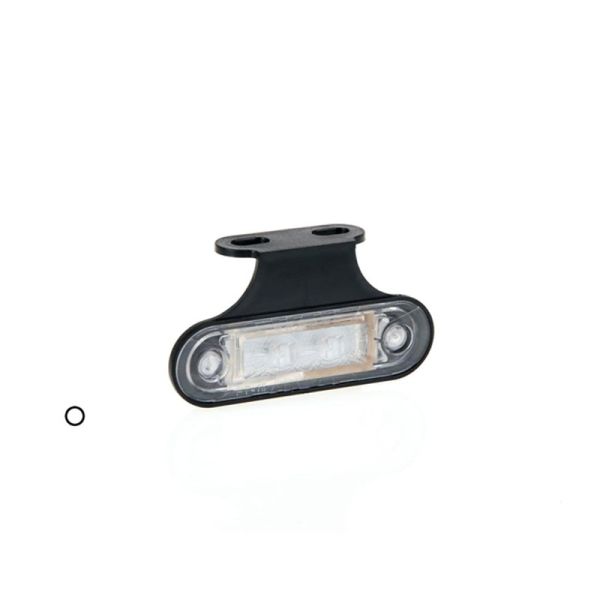 Feu de position ou d'encombrement LED clair avec support ou sans support 12V 24V Fristom FT-015 K LED | Éclairage LeonLeds