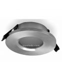 Anneau d'encastrement rond étanche Atlantis aluminium IP54 6406 | Éclairage LeonLeds