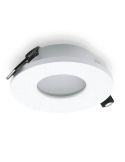 Aro Empotrable estanco redondo Atlantis Blanco IP54 6405 | LeonLeds