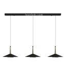 Lámpara de techo LED 3 pantallas Orion 24W 3000K 1770Lm Orion 7475 Mantra | LeonLeds