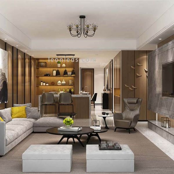 Lampe à suspension contemporaine Austell 3XE27 | Plafonnier contemporain de Eglo Iluminación | Éclairage LeonLeds