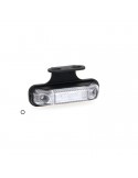 Piloto LED Lateral Y Galibo Con o sin Soporte Fristom FT013 con tulipa transparente rectangular estrecho | LeonLeds