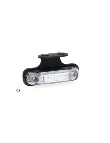 Luz LED Lateral e Gabarito Com ou sem Fristom FT013 Suporte com tulipa transparente retangular estreita | leonleds