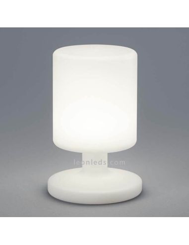 Lámpara LED solar recargable Barbados | Lámpara color antracita Trio Lighting | LeonLeds Iluminación