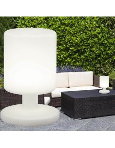 Lámpara LED solar recargable Barbados | Lámpara carga USB Trio Lighting | LeonLeds Iluminación 2