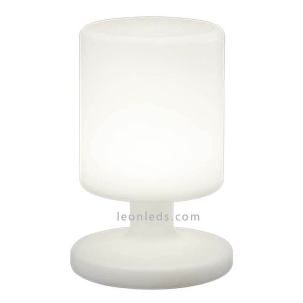 Lámpara LED solar recargable Barbados | Lámpara carga USB Trio Lighting | LeonLeds Iluminación