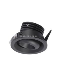 Foco LED orientable negro 3W 210Lm Neptuno Mantra | LeonLeds