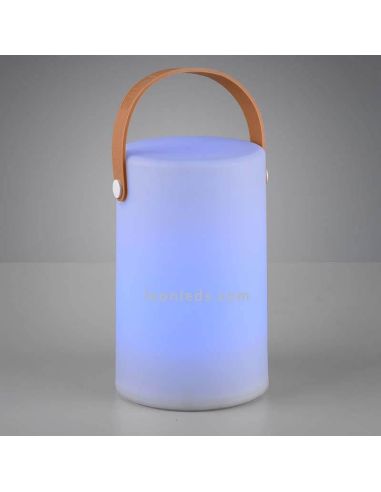 Lâmpada LED portátil para exterior Aruba | Candeeiro com interruptor da Trio Lighting | Leon Iluminação LED