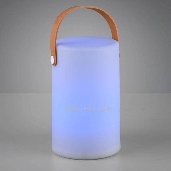 Lámpara portatil para exterior LED Aruba | Lámpara con interruptor de Trio Lighting | LeonLeds Iluminación
