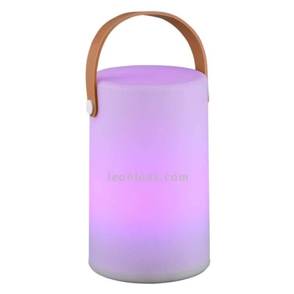 Lámpara LED portatil para exterior Bahamas | Lámpara recargable multiculo Trio Lighting | LeonLeds Iluminación