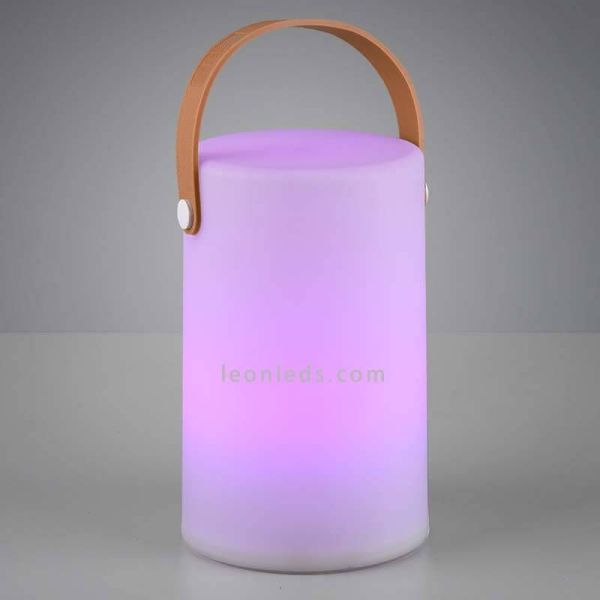 Lámpara portatil para exterior LED Aruba | Lámpara con interruptor de Trio Lighting | LeonLeds Iluminación