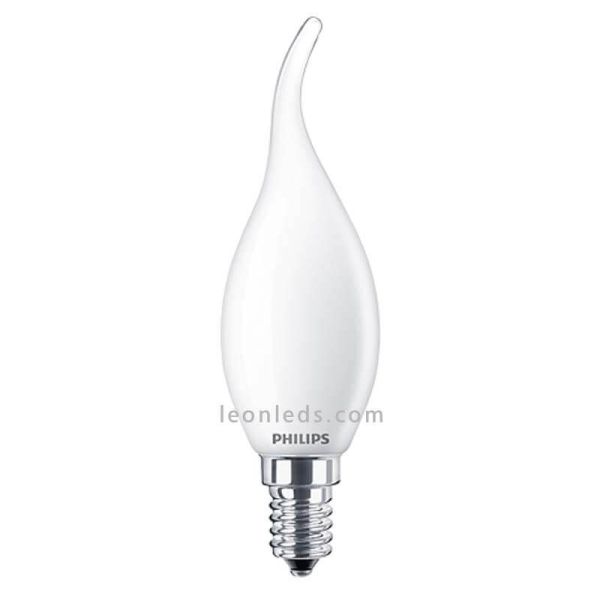 Ampoule E14 LED 2.2W - 25W Flamme Bougie 2700K Philips 8718699762933 |LeonLeds.com