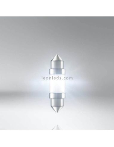 Bombilla LED Festoon C5W 36mm 6000K LEDriving (1Uds) 6418DWP-01B Osram Automoción 4062172150651|LeonLeds.com