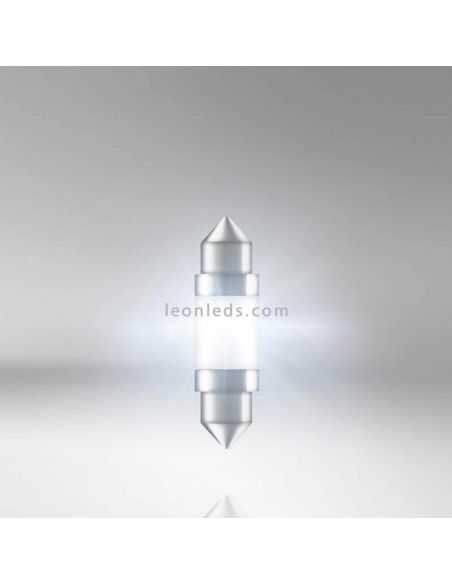 Bombilla LED Festoon C5W 36mm 6000K LEDriving (1Uds) 6418DWP-01B Osram Automoción 4062172150651|LeonLeds.com
