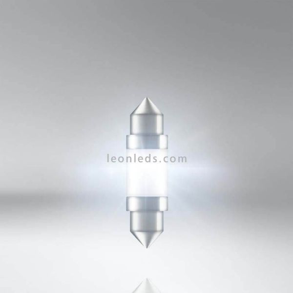 Bombilla LED Festoon C5W 36mm 6000K LEDriving (1Uds) 6418DWP-01B Osram Automoción 4062172150651|LeonLeds.com