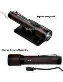 Soporte y carga magnetica de Linterna LED recargable con zoom 2000Lm P7R Signature 502190 LedLenser | LeonLeds