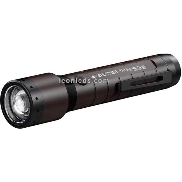 Linterna LED recargable con zoom 2000Lm P7R Signature LedLenser | LeonLeds