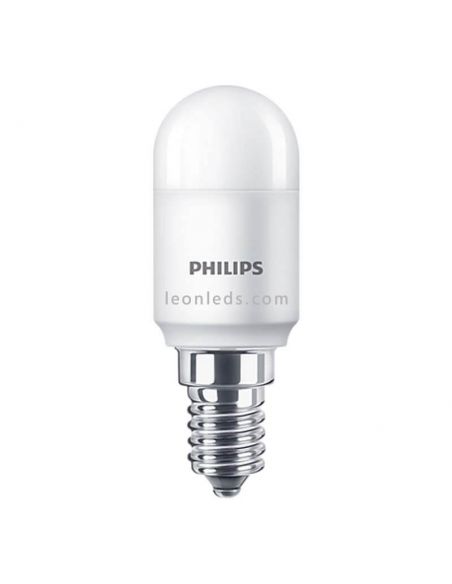 Bombilla LED E14 3.2W - 25W T25 2700K especial Nevera Philips 8718699771959 - LeonLeds.com