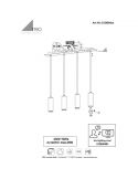 Como instalar Lámpara de techo Marley con 4 focos 4XGU10 regulable en altura | LeonLeds