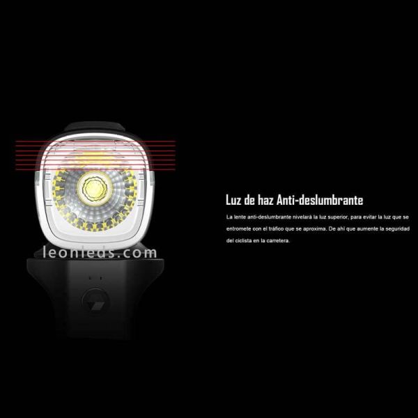 No deslumbra Frontal de Linterna LED para bicicleta recargable RN 1500 USB OL6100 Olight | LeonLeds