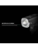 Lente de alta eficiencia Frontal de Linterna LED para bicicleta recargable RN 1500 USB OL6100 Olight | LeonLeds