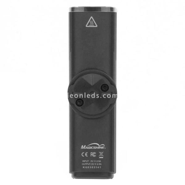Soporte de sujección de Frontal de Linterna LED para bicicleta recargable RN 1500 USB OL6100 Olight | LeonLed