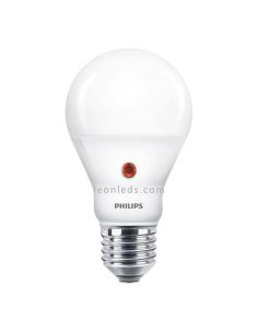 Caja Bombilla E27 LED con Sensor de Luz 6.5W - 60W 4000K Philips 8718699782719 | LeonLeds.com 2