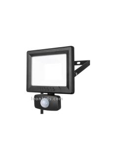 Proyector LED 10W con Sensor de Movimiento 4000K IP65 800Lm Luceco | LeonLeds