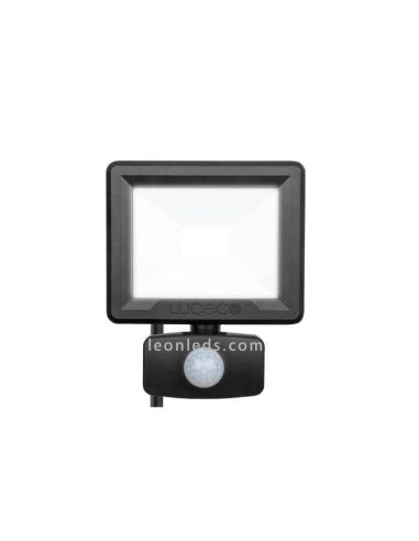 Proyector LED 10W con Sensor de Movimiento 4000K IP65 800Lm Luceco | LeonLeds