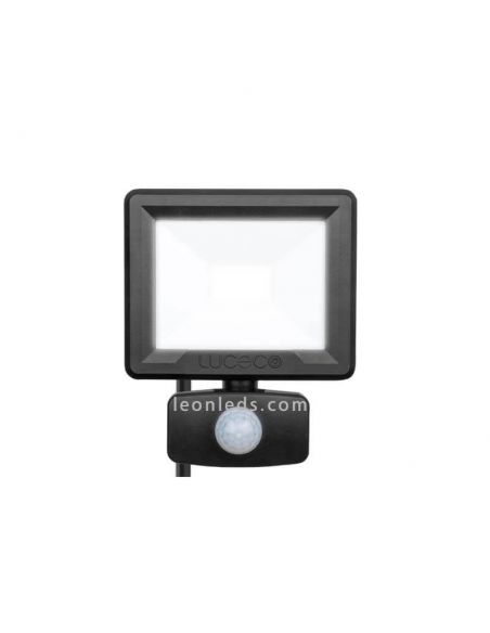 Proyector LED 10W con Sensor de Movimiento 4000K IP65 800Lm Luceco | LeonLeds