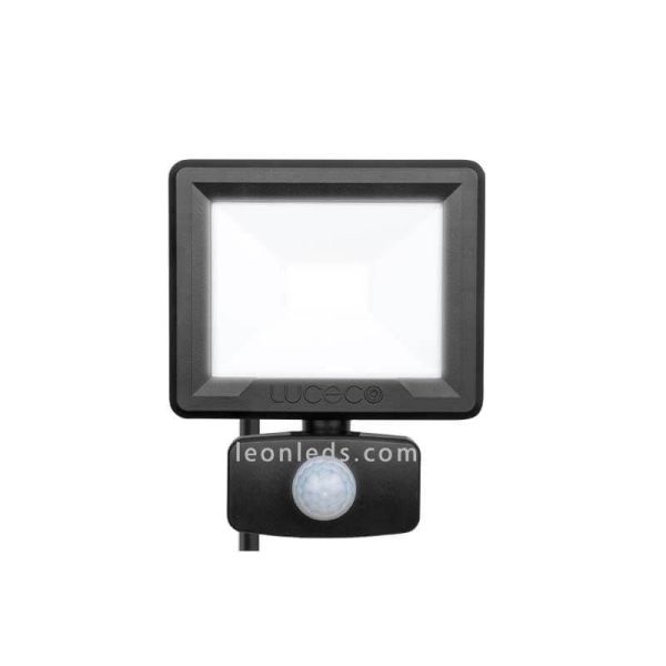 Proyector LED 10W con Sensor de Movimiento 4000K IP65 800Lm Luceco | LeonLeds