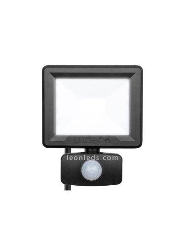 Proyector LED 20W con Sensor de Movimiento 4000K IP65 1600Lm Luceco | LeonLeds Iluminación