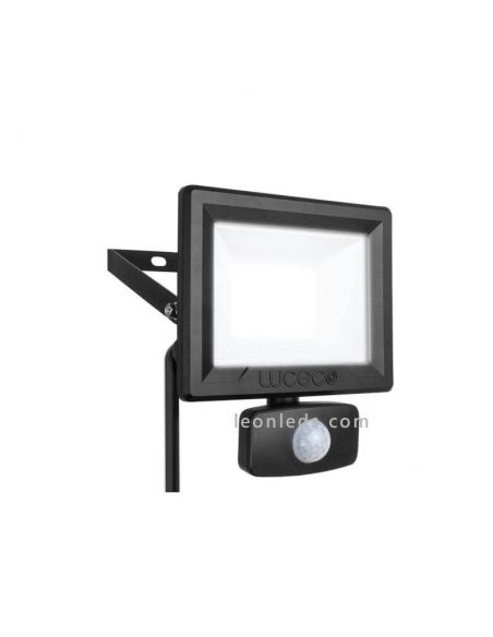 Proyector LED 20W con Sensor de Movimiento 4000K IP65 1600Lm Luceco | LeonLeds Iluminación
