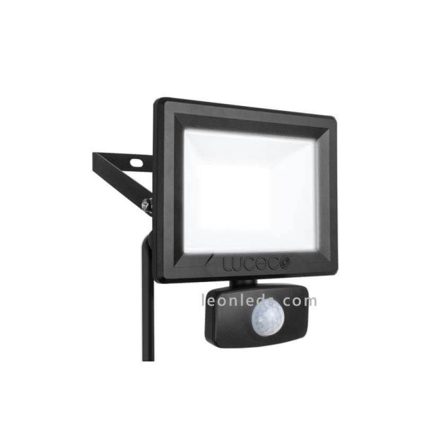 Proyector LED 20W con Sensor de Movimiento 4000K IP65 1600Lm Luceco | LeonLeds Iluminación