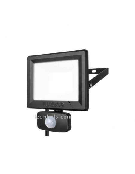 Proyector LED 20W con Sensor de Movimiento 4000K IP65 1600Lm Luceco | LeonLeds Iluminación